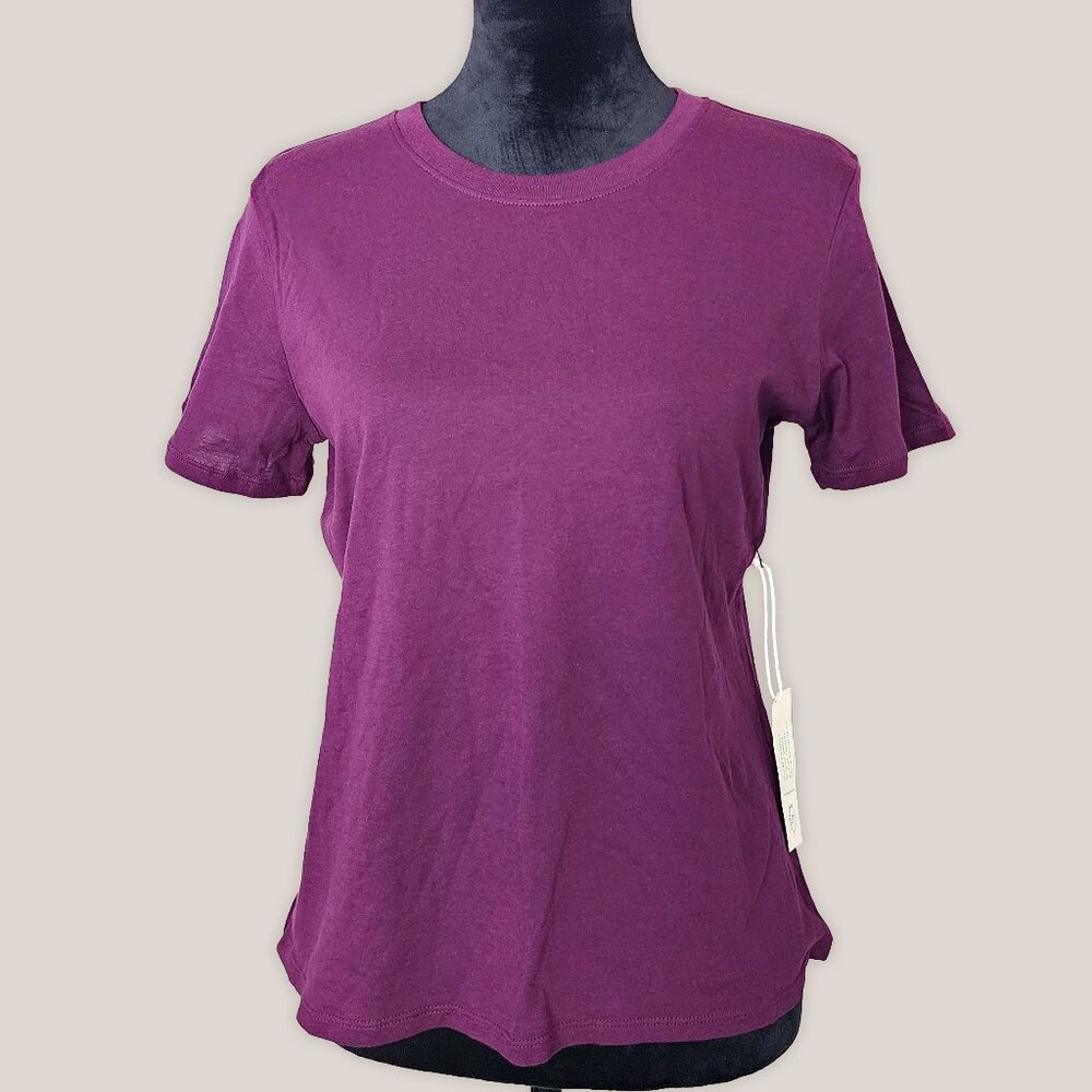NEW Forever 21 Burgundy Purple T-Shirt Top